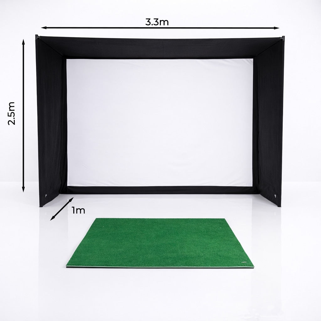 Skytrak+ EasySim Home Golf Simulator Full Package
